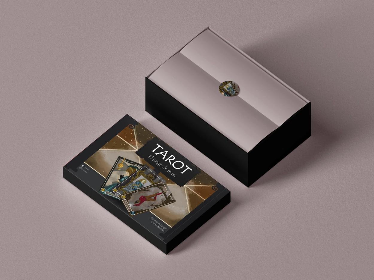 Mockup de la caja